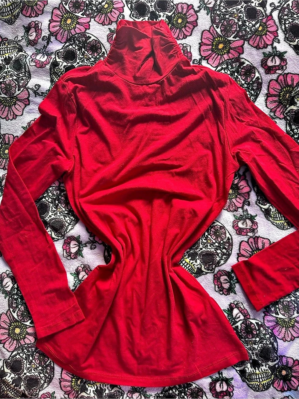 Columbia Long Sleeve Red Top
